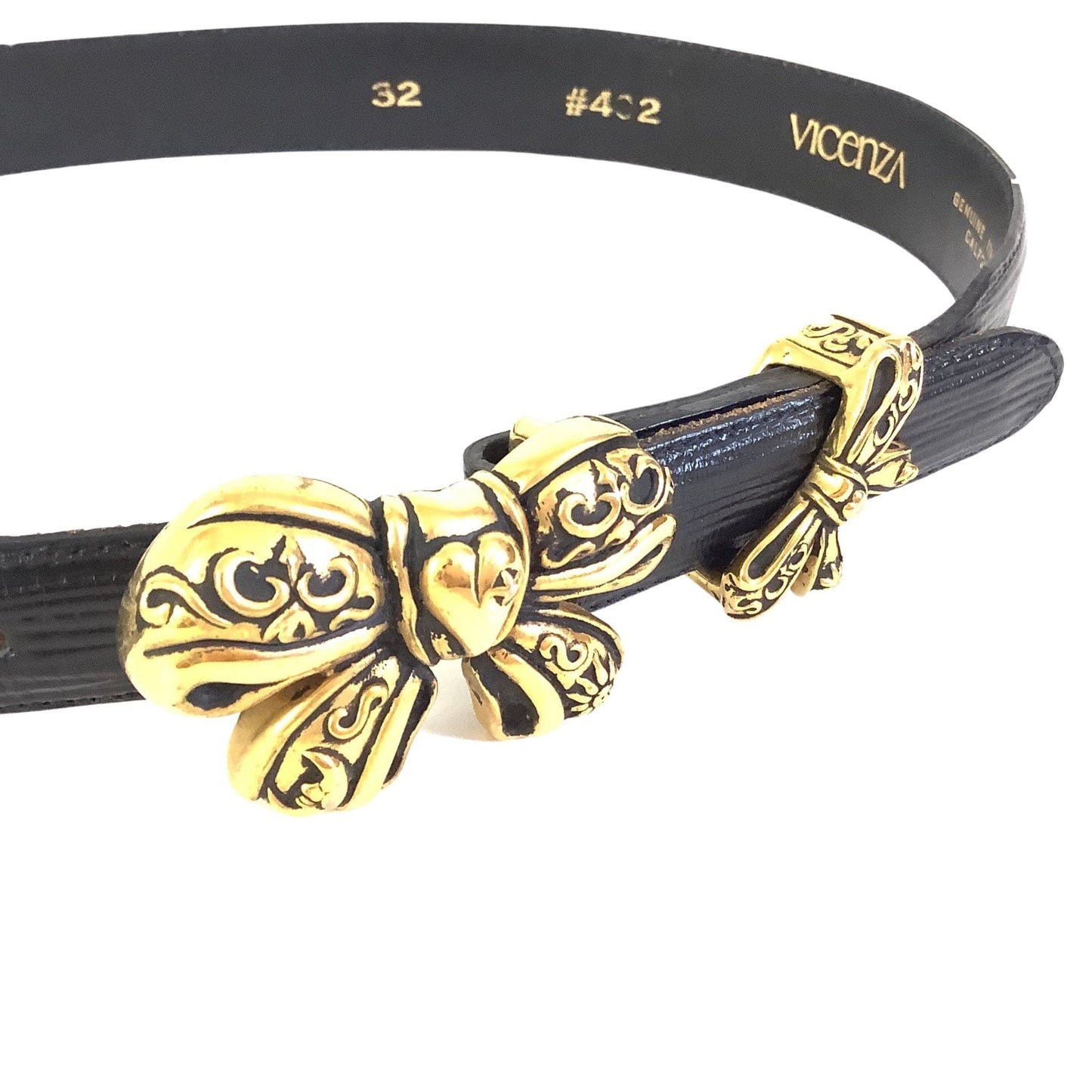 Vintage 1980s Bow Belt