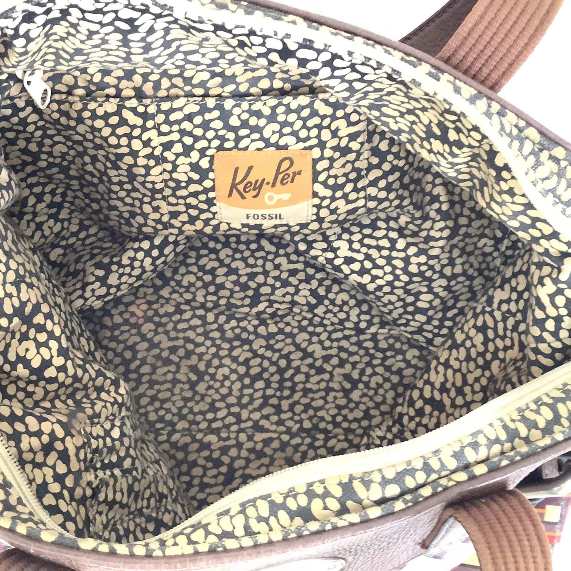 Vintage 1980s Fossil Tote