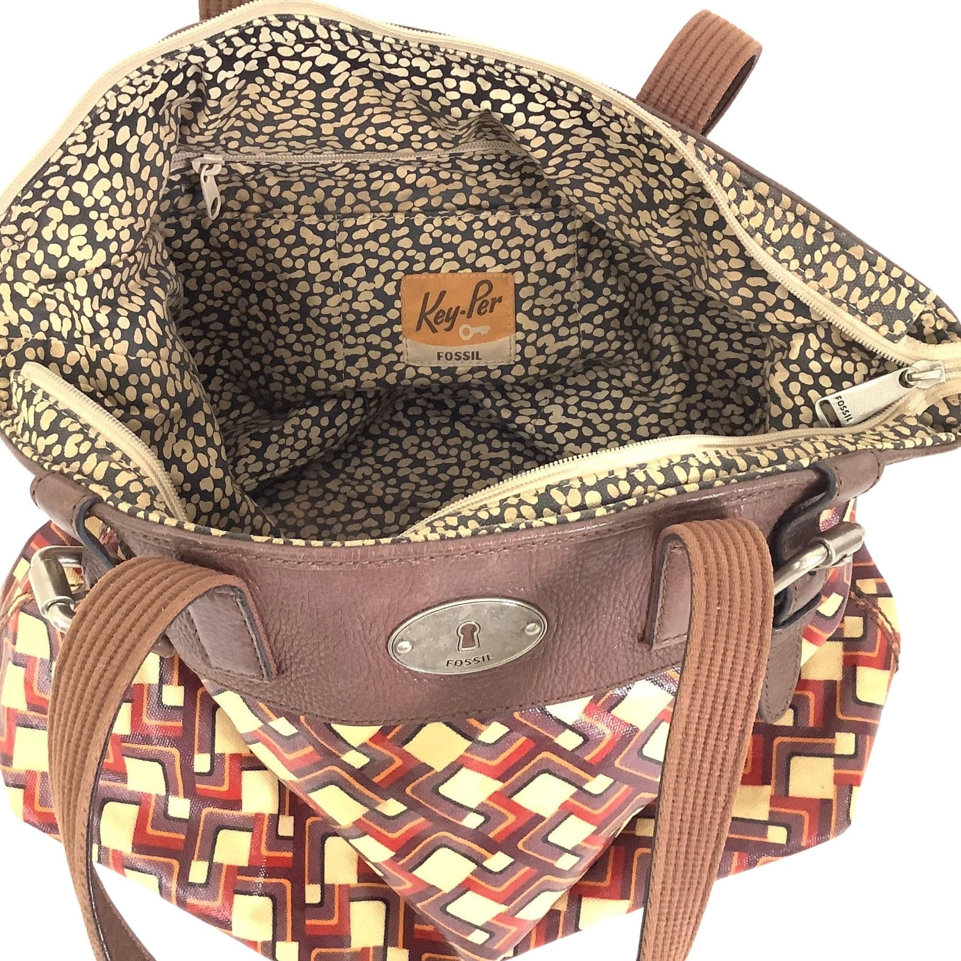 Vintage 1980s Fossil Tote