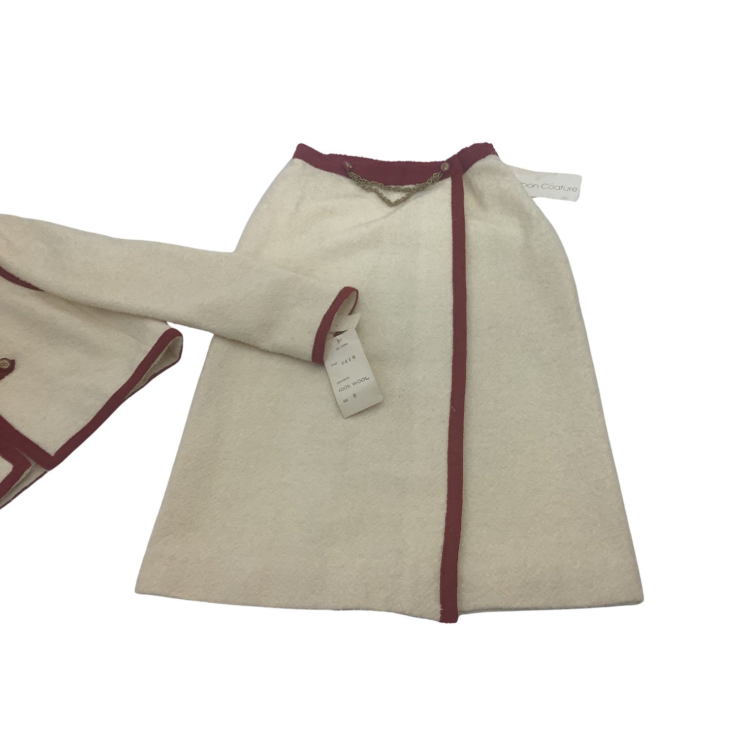 Vintage Albert Nipon Suit Skirt View 