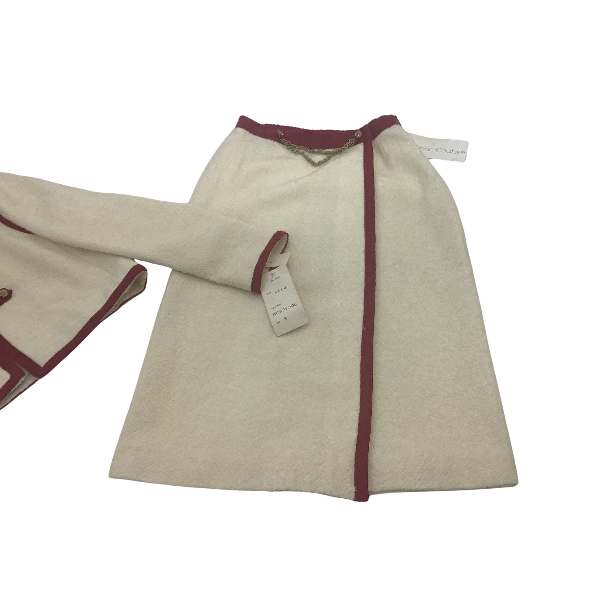 Vintage Albert Nipon Suit Skirt View 