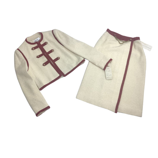 Vintage Albert Nipon Skirt Suit Top View