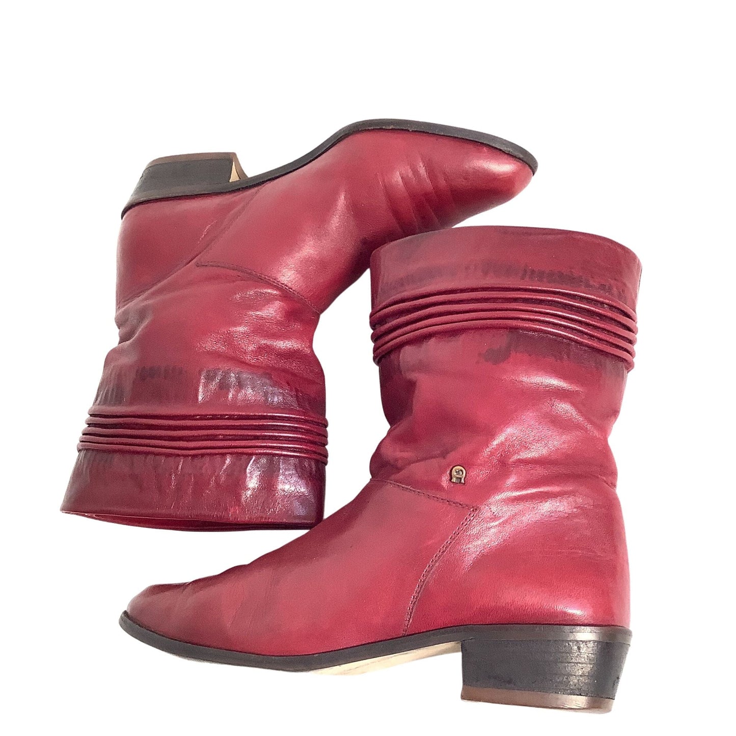 Vintage Aigner Slouch Boots