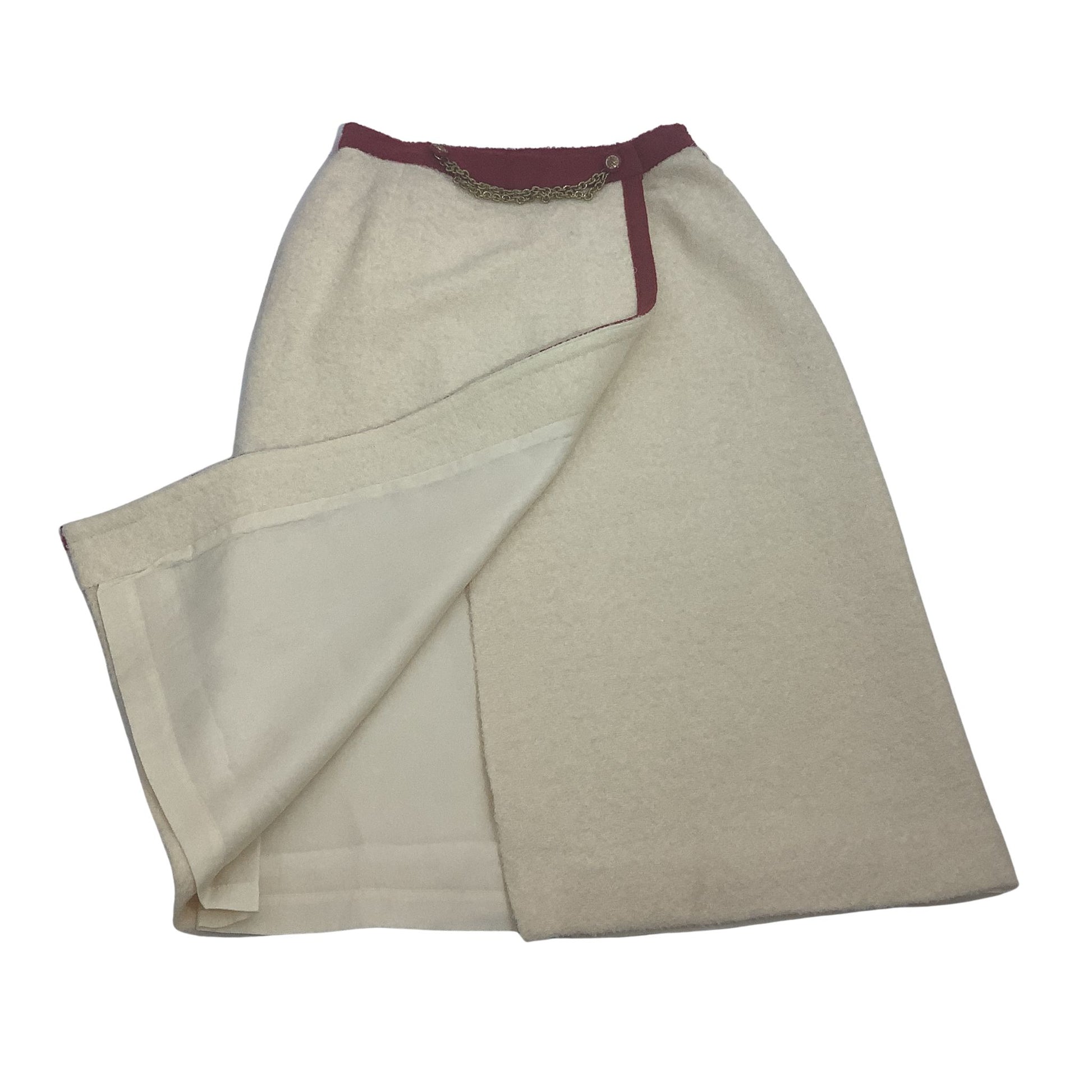 Vintage Albert Nipon Skirt Front Flip View