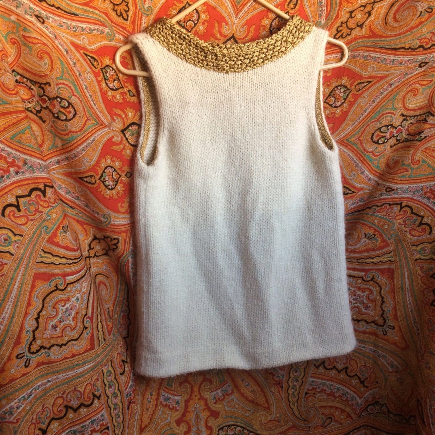 Vintage Alpaca Wool Vest
