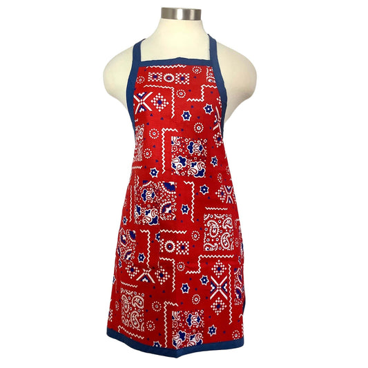 Vintage Bandana Apron