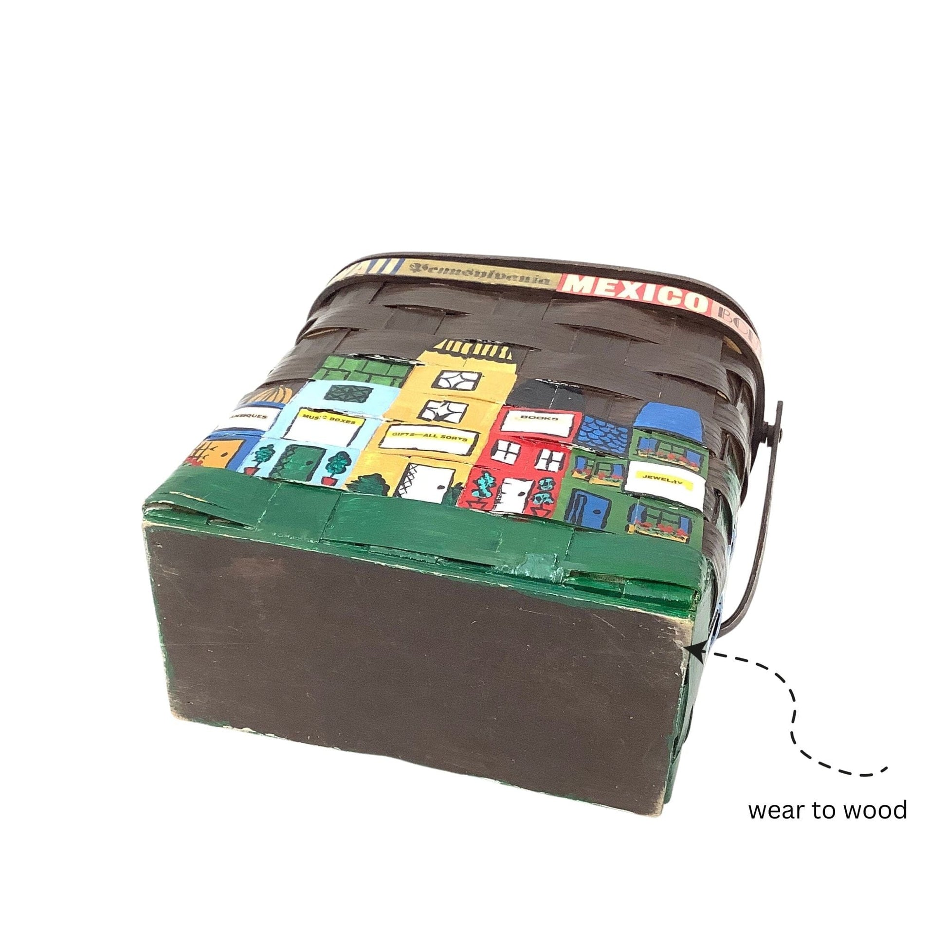 Vintage Basket Handbag