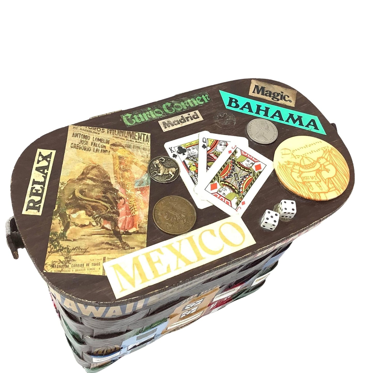 Vintage Basket Handbag