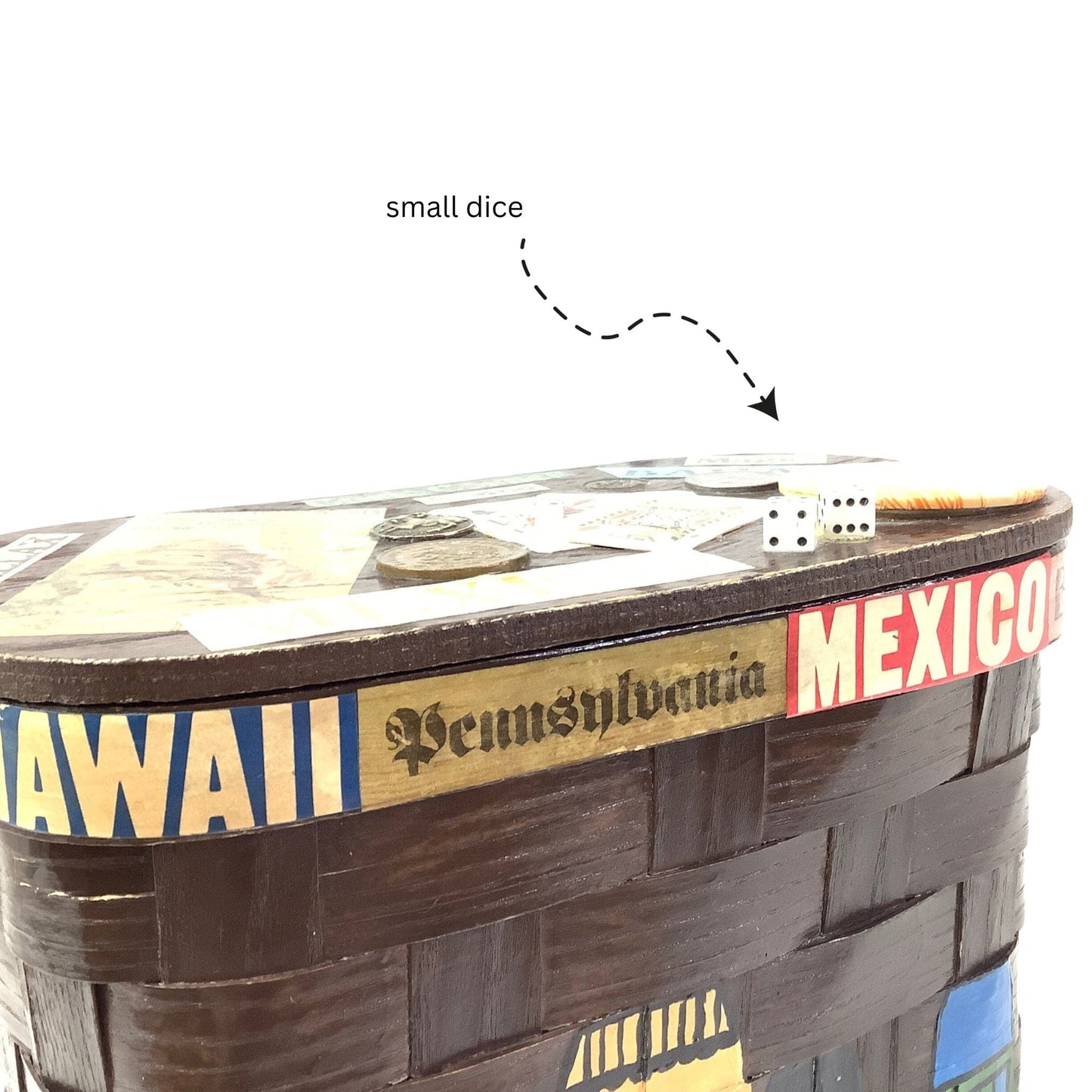 Vintage Basket Handbag