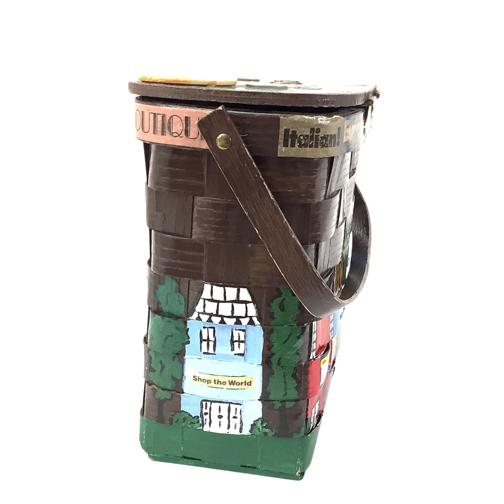 Vintage Basket Handbag