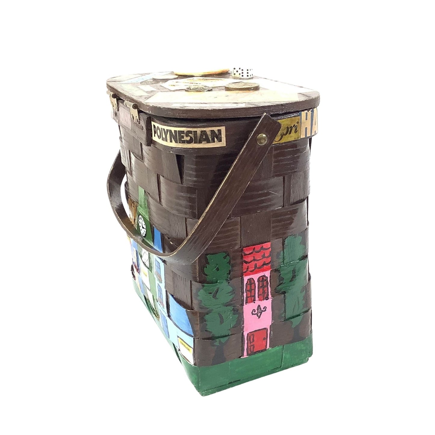 Vintage Basket Handbag