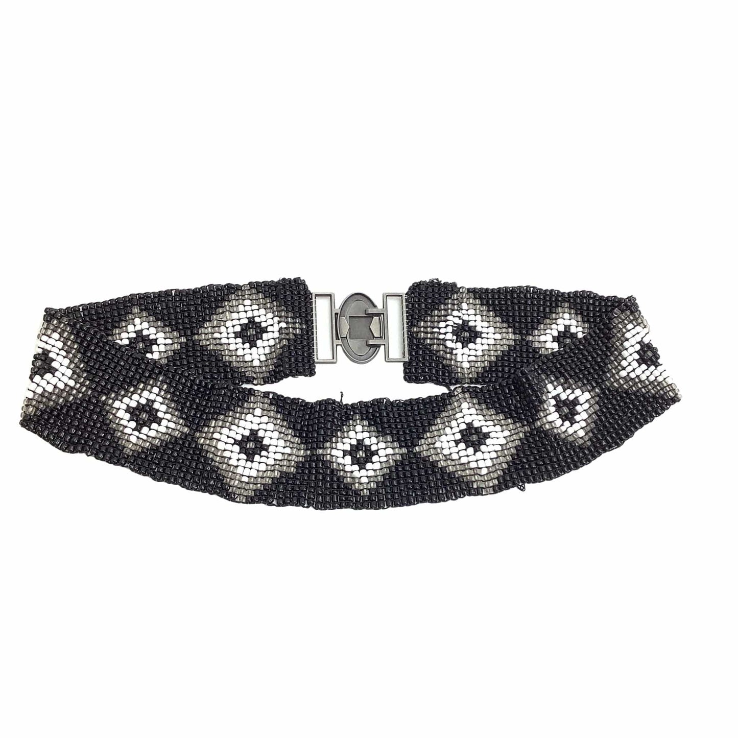 Vintage Beaded Stretch Belt