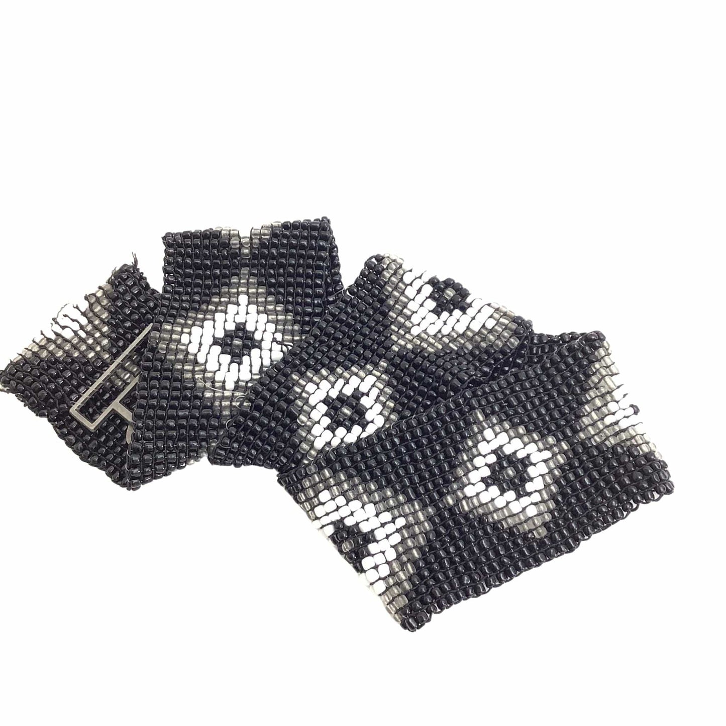 Vintage Beaded Stretch Belt