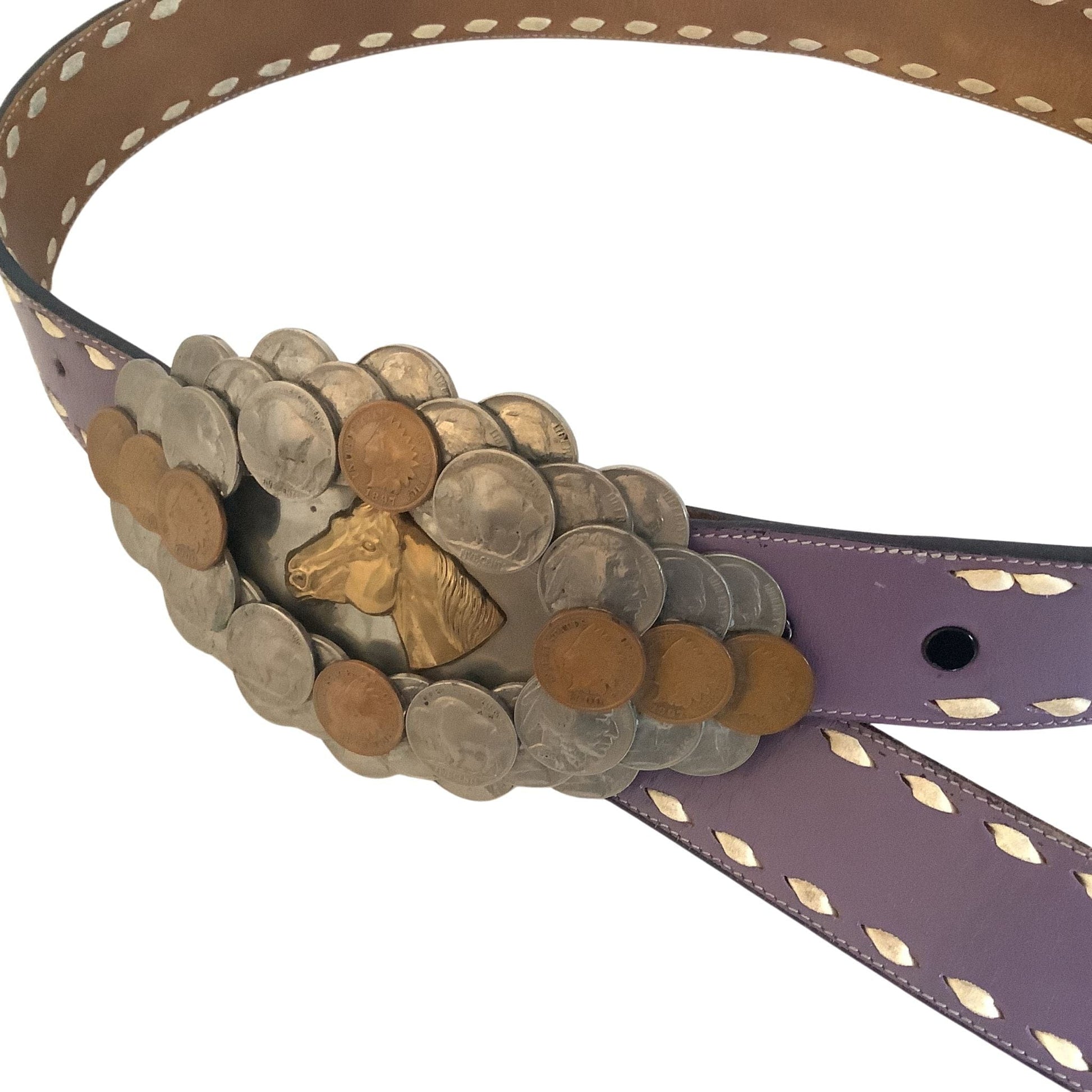 Vintage Belt Coin Buckle