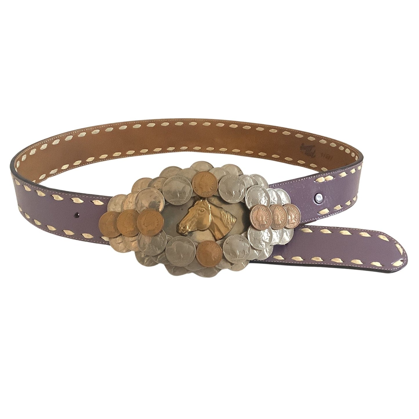 Vintage Belt Coin Buckle