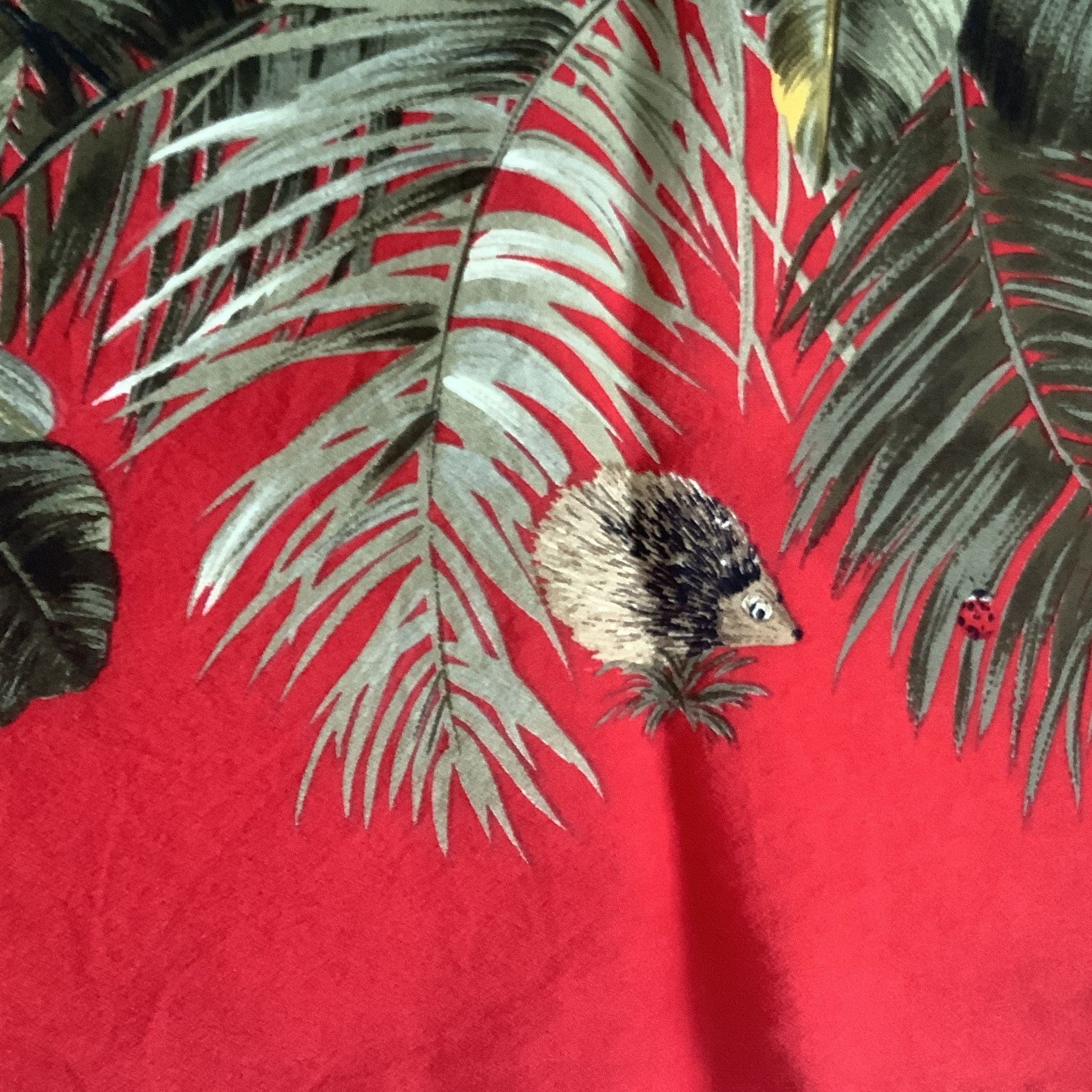 Vintage Botanical Silk Scarf