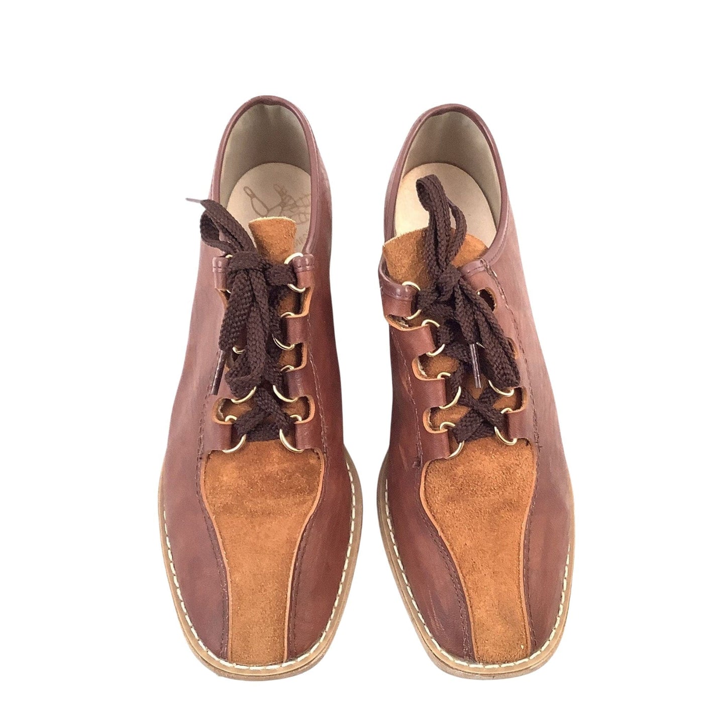 Vintage Bowling Shoes 8 / Brown / Vintage 1980s