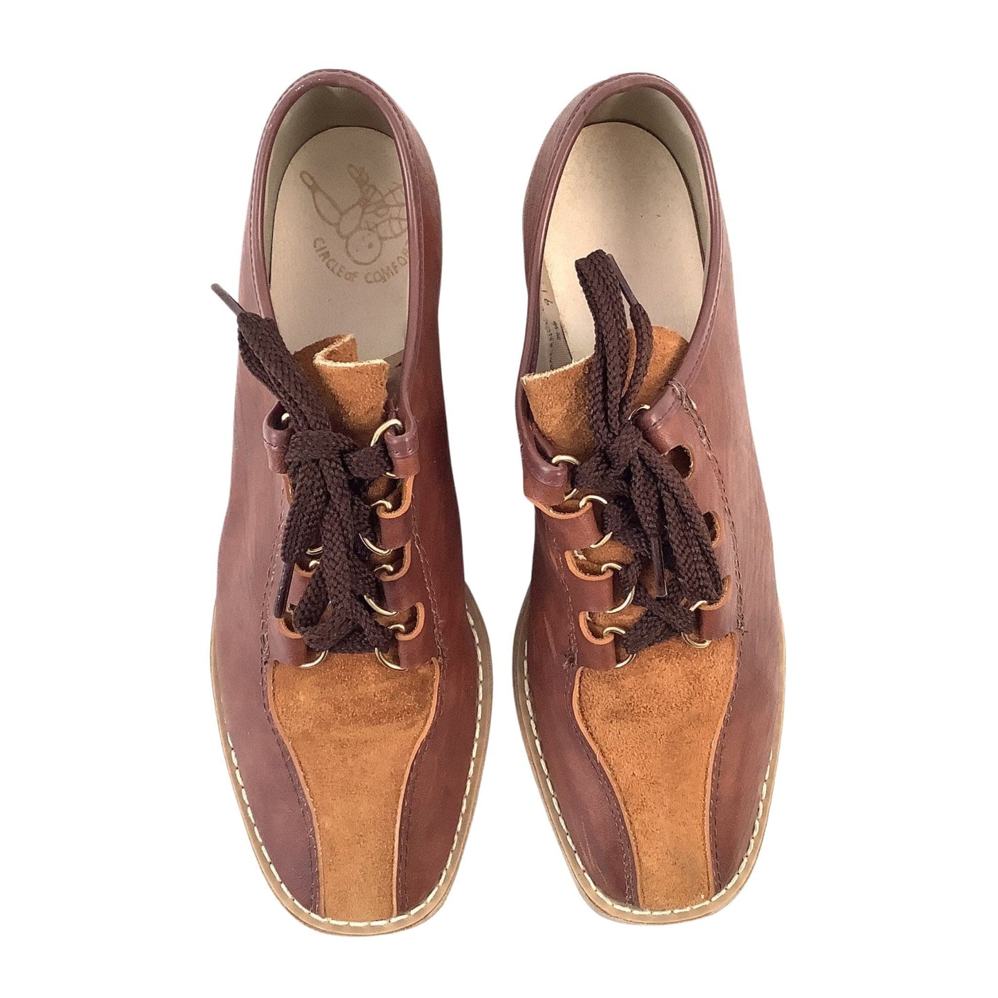 Vintage Bowling Shoes 8 / Brown / Vintage 1980s