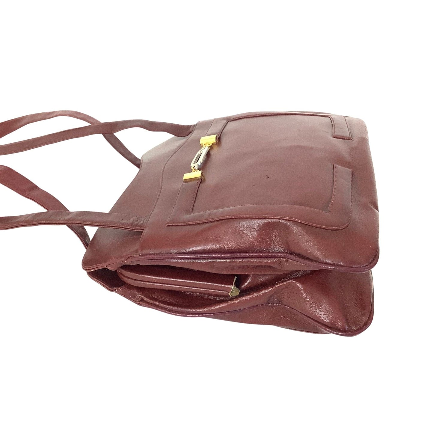 Vintage Burgundy Handbag