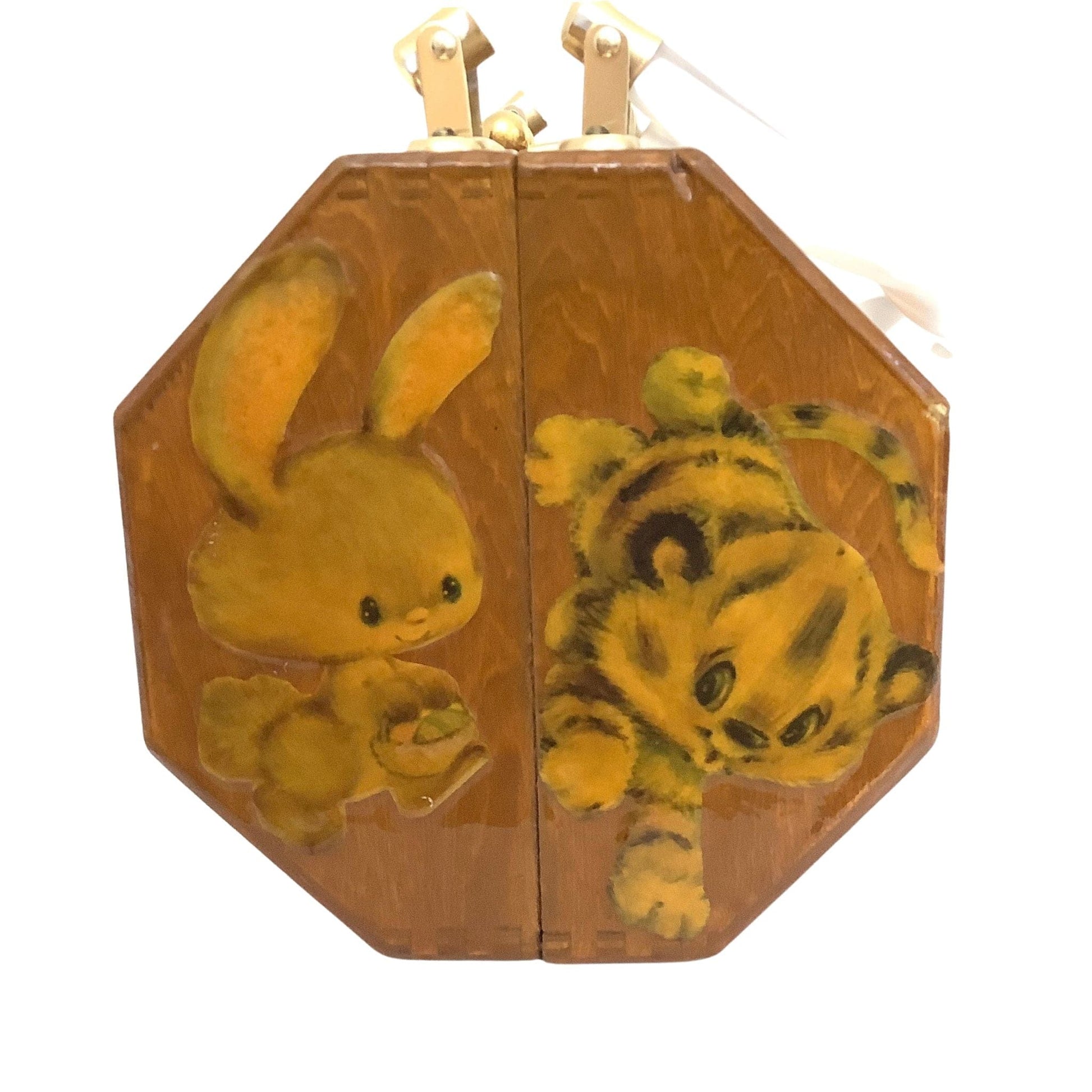 Vintage Cartoons Box Bag