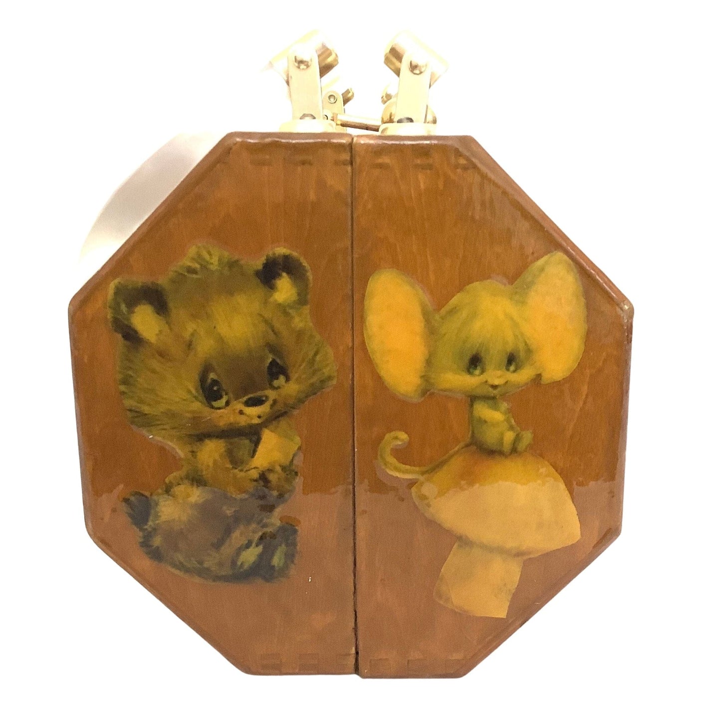 Vintage Cartoons Box Bag