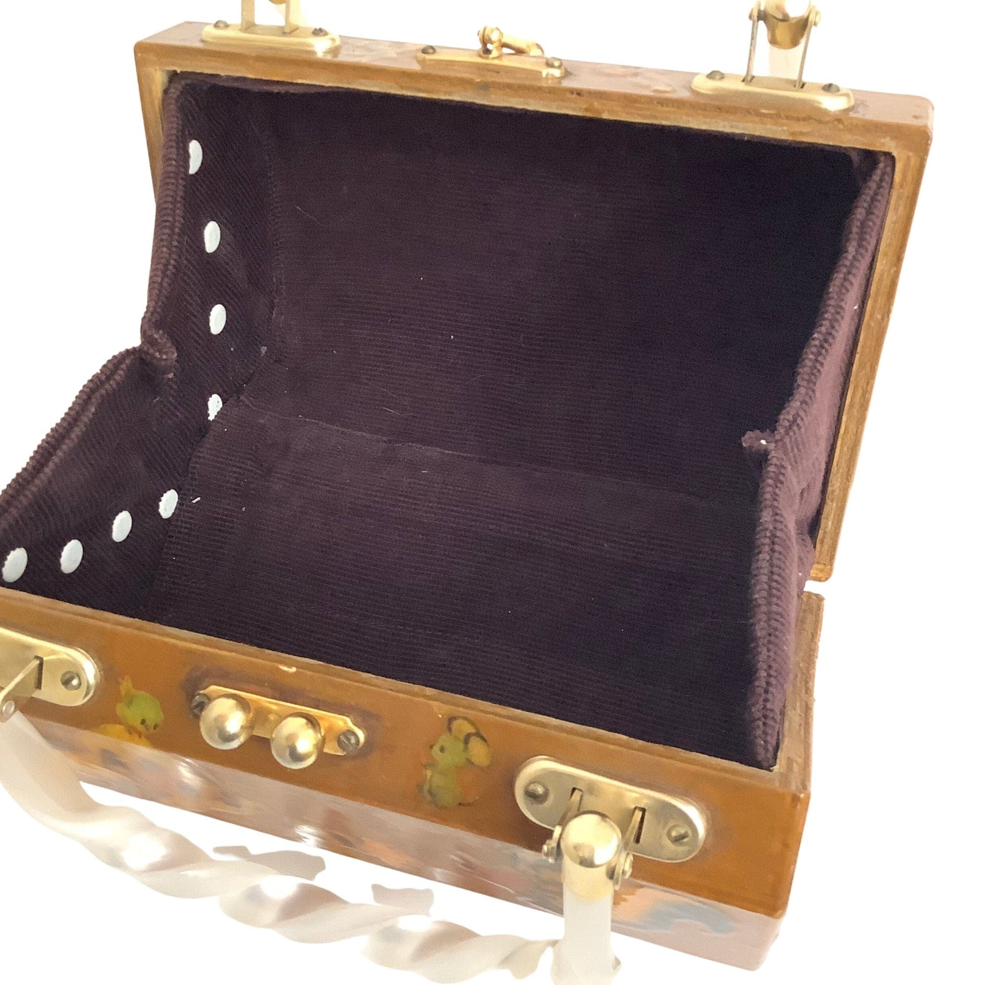 Vintage Cartoons Box Bag