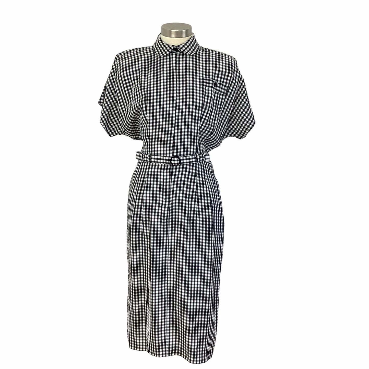 Vintage Checkered Dress