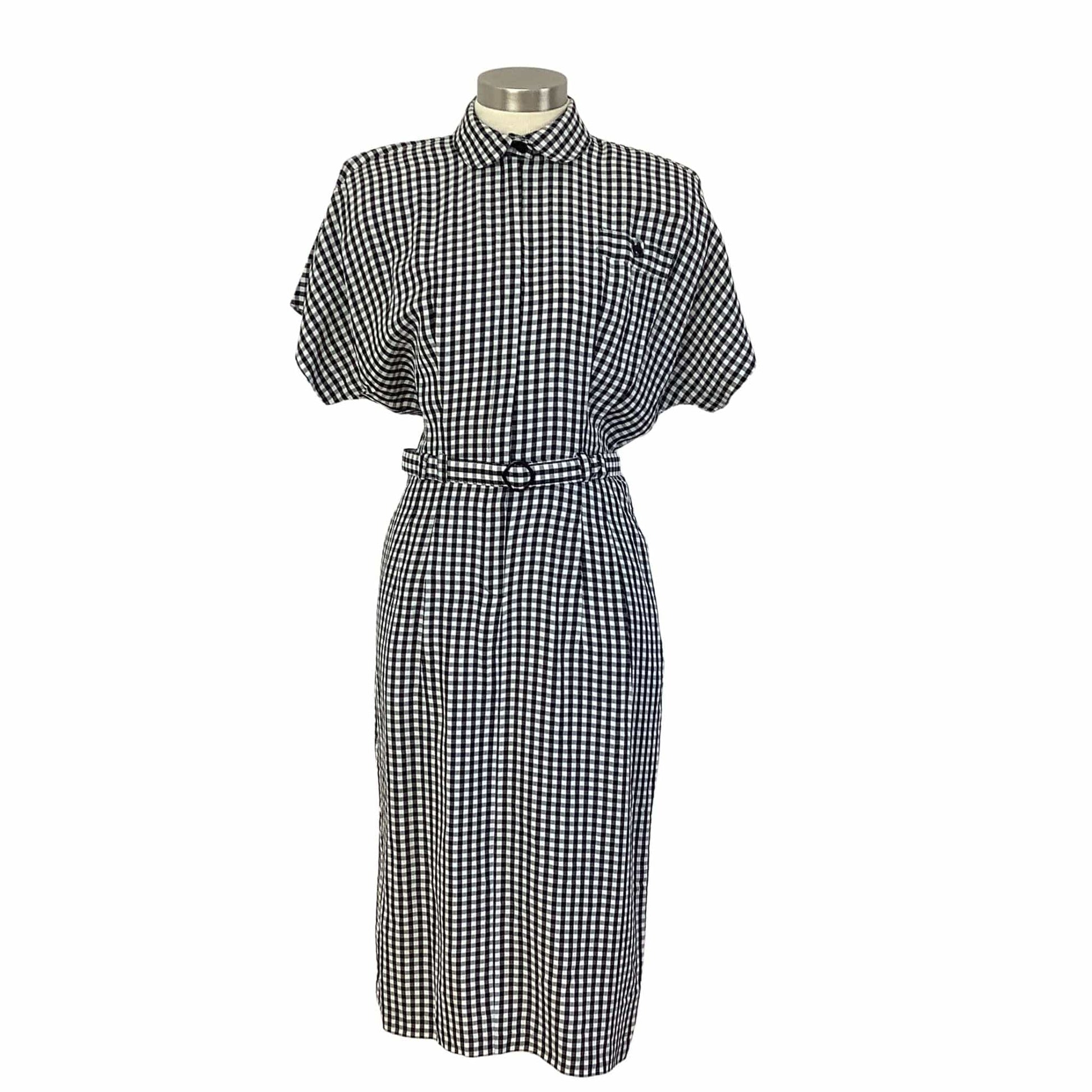 Vintage Checkered Dress