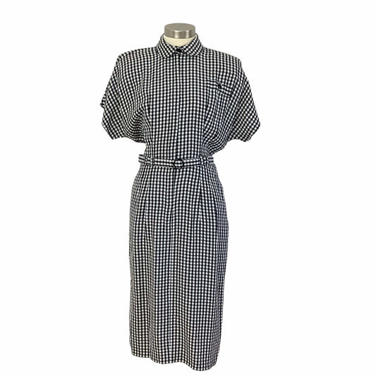Vintage Checkered Dress