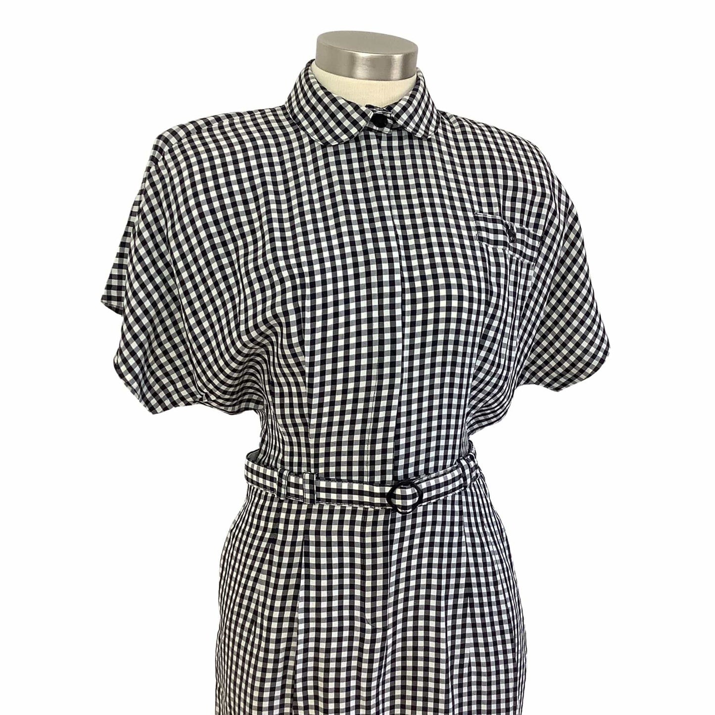 Vintage Checkered Dress