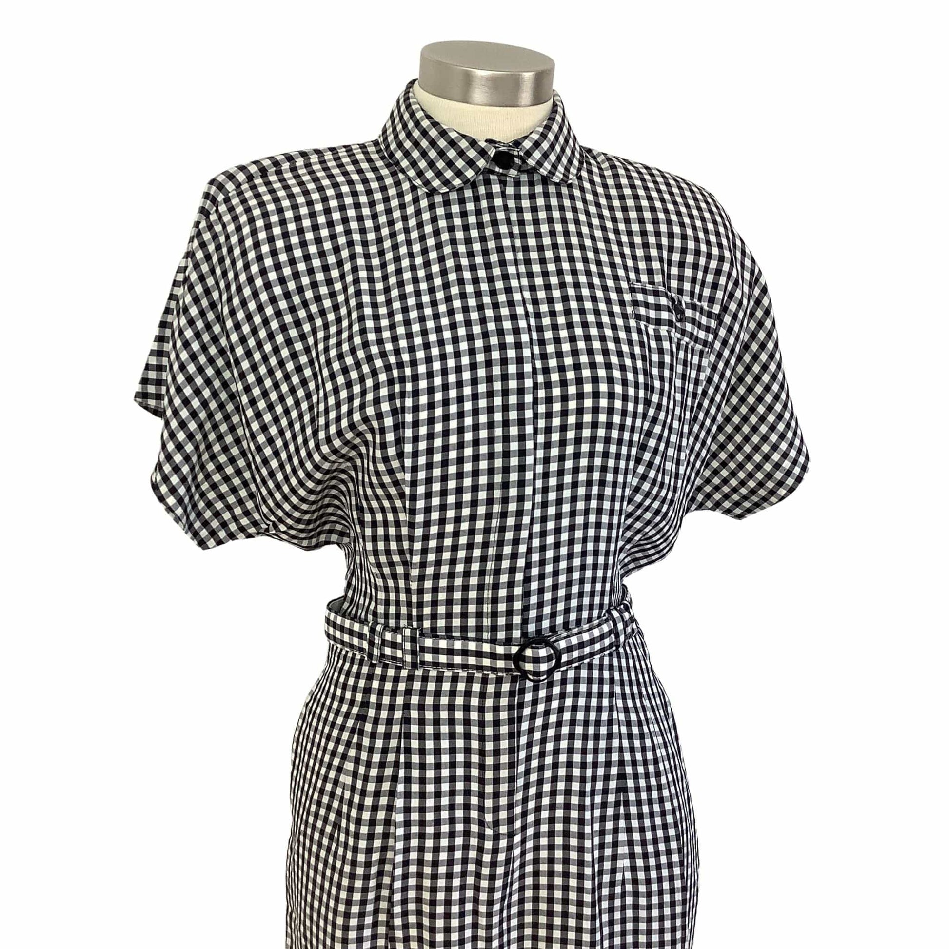 Vintage Checkered Dress