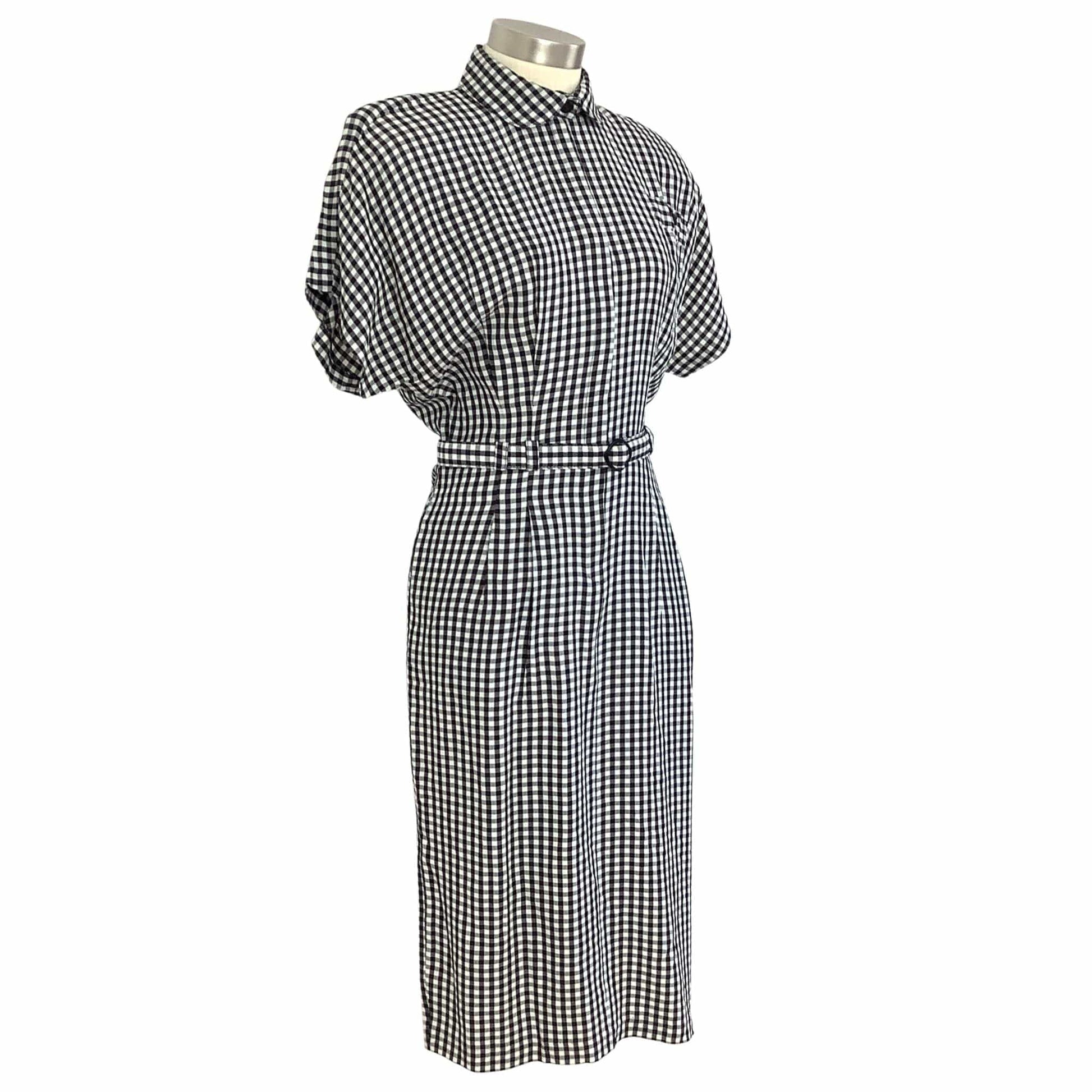 Vintage Checkered Dress