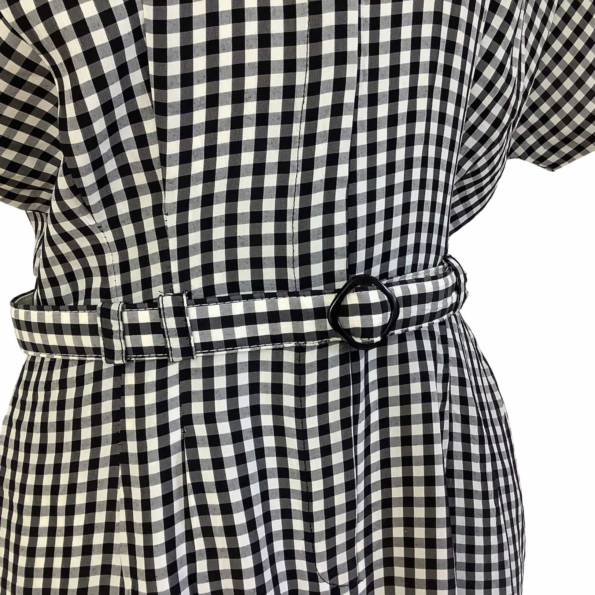 Vintage Checkered Dress