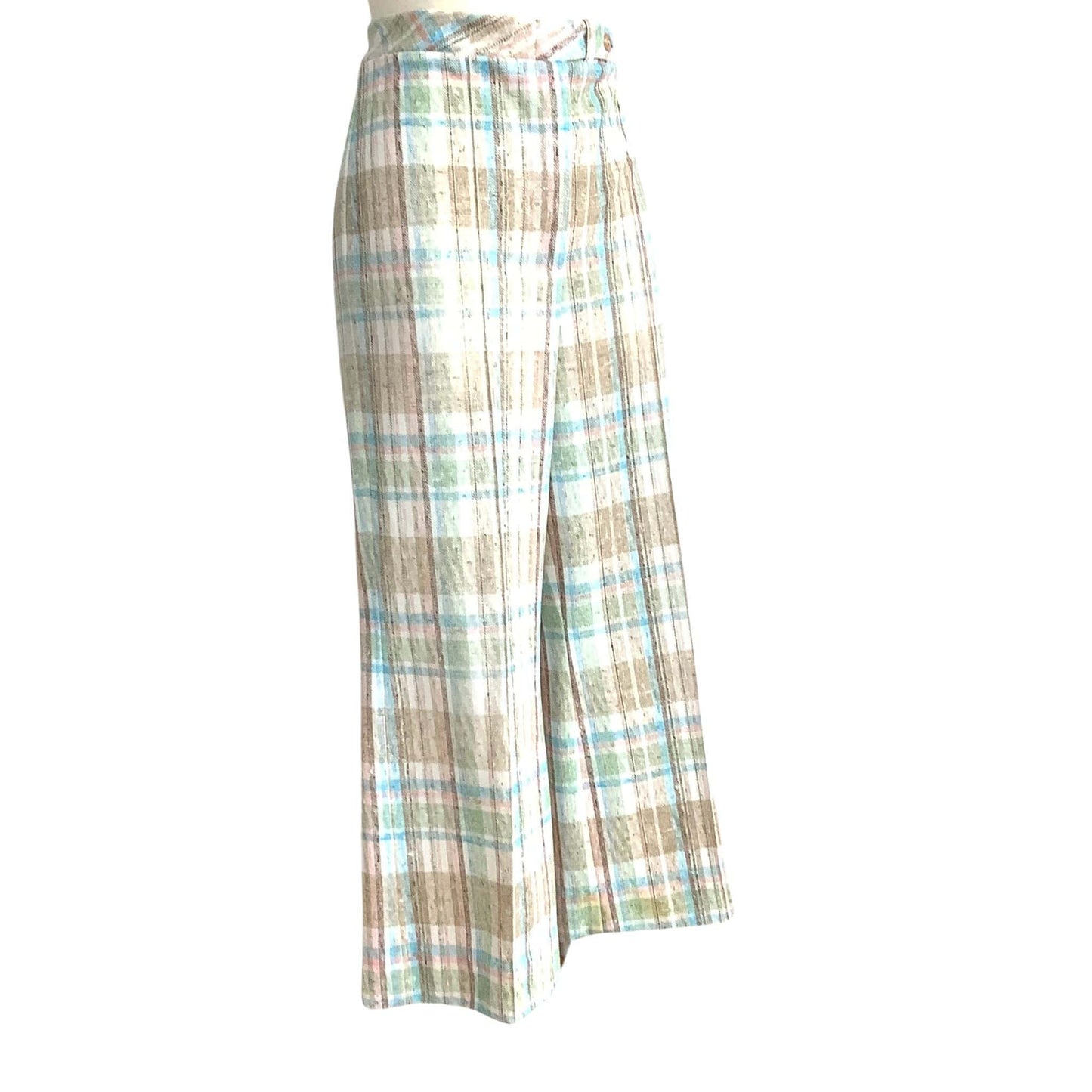 Vintage Checkered Pants Medium / Multi / Vintage 1980s