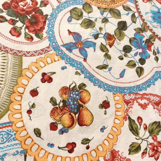 Vintage Cottage Tablecloth