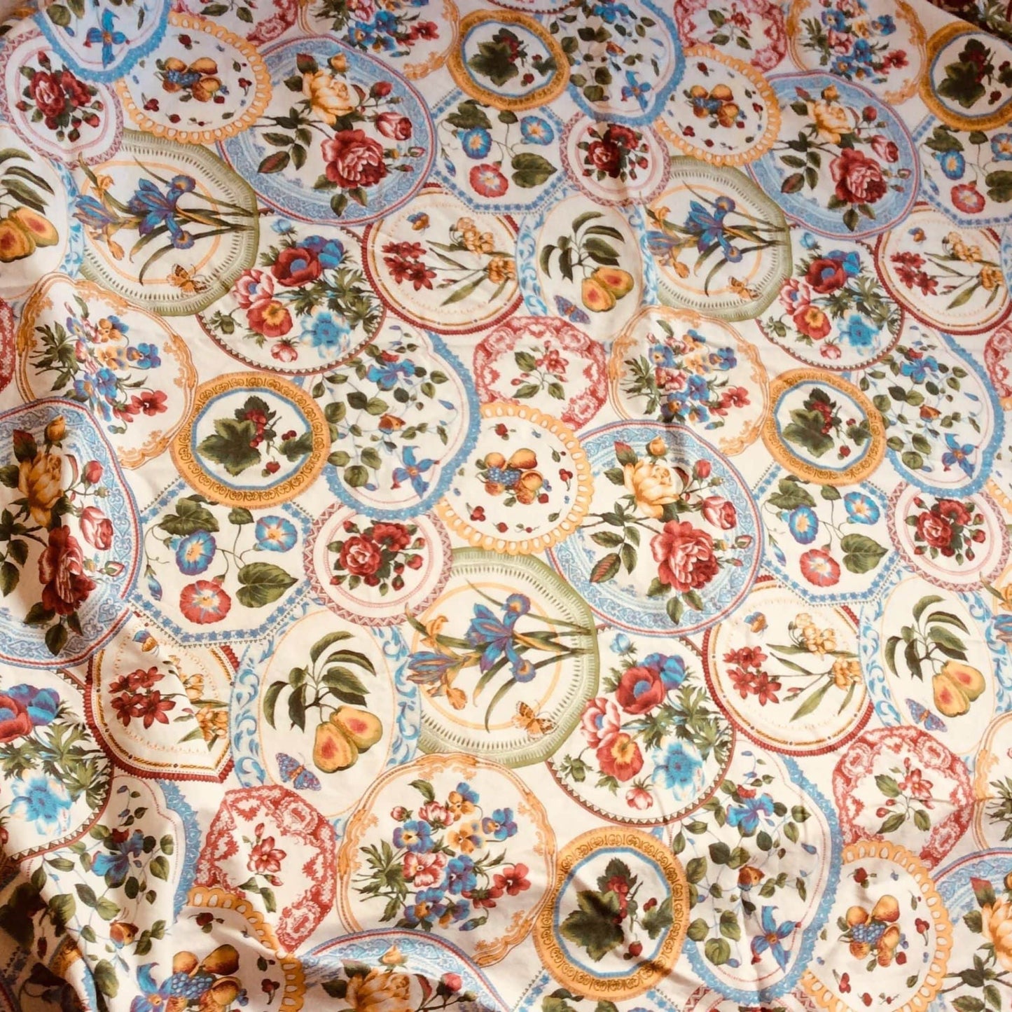 Vintage Cottage Tablecloth