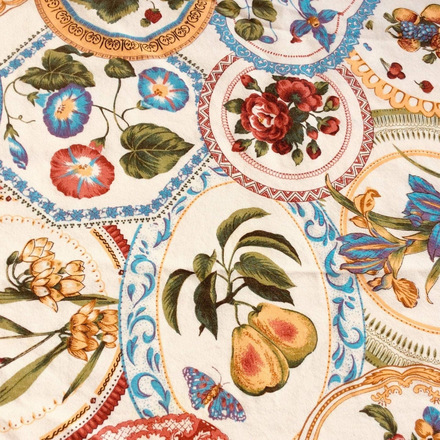 Vintage Cottage Tablecloth