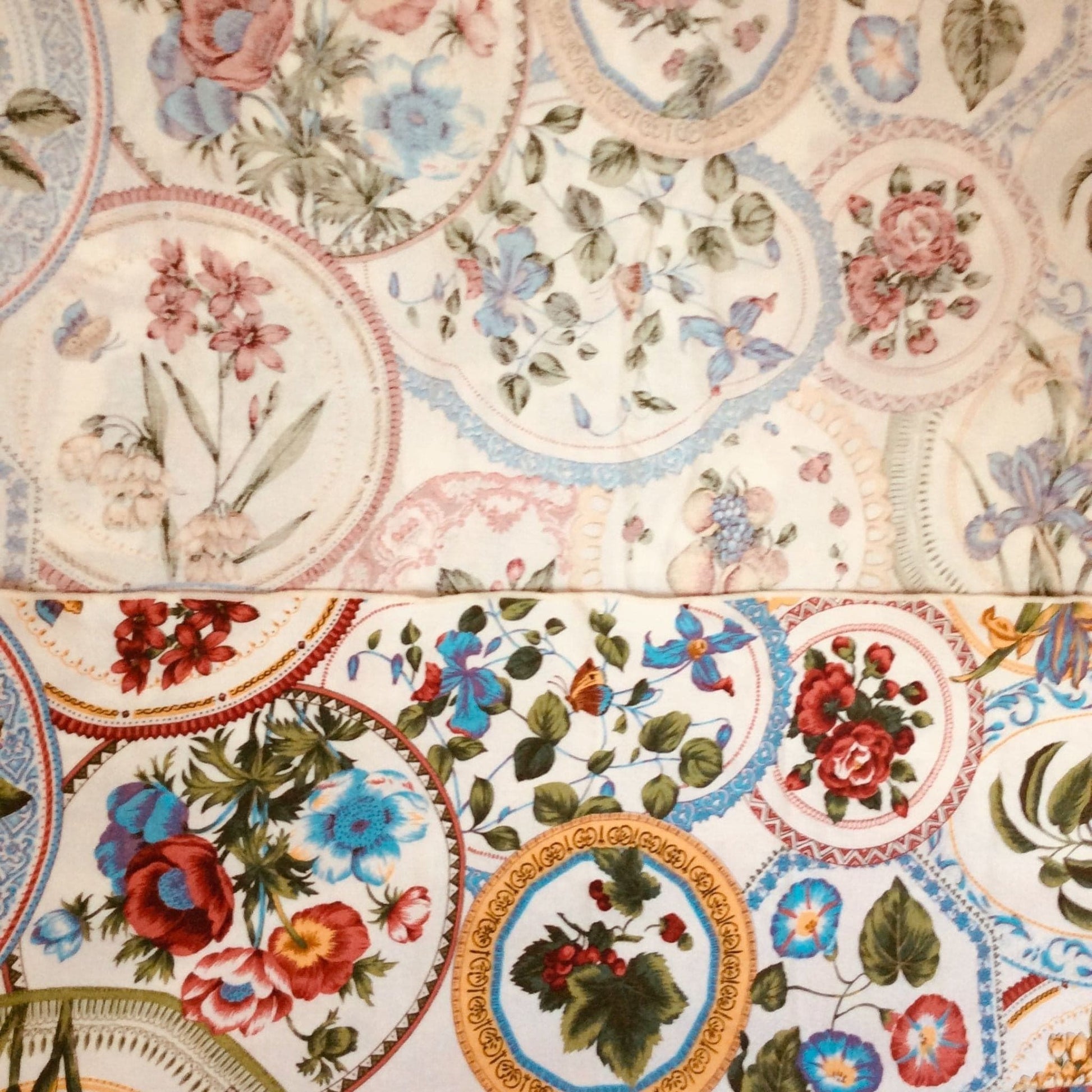 Vintage Cottage Tablecloth