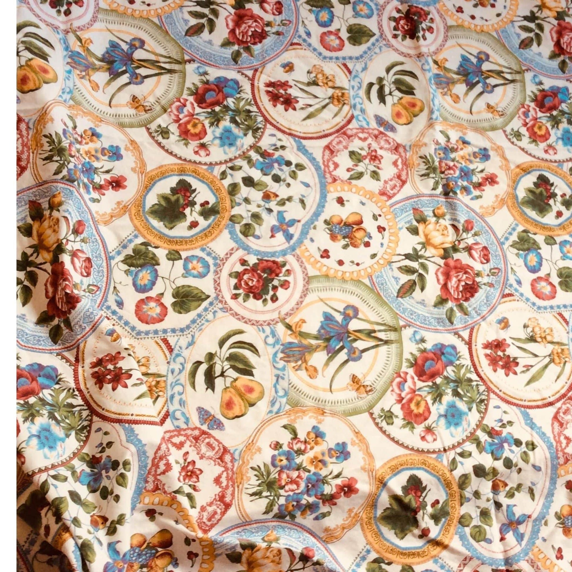 Vintage Cottage Tablecloth
