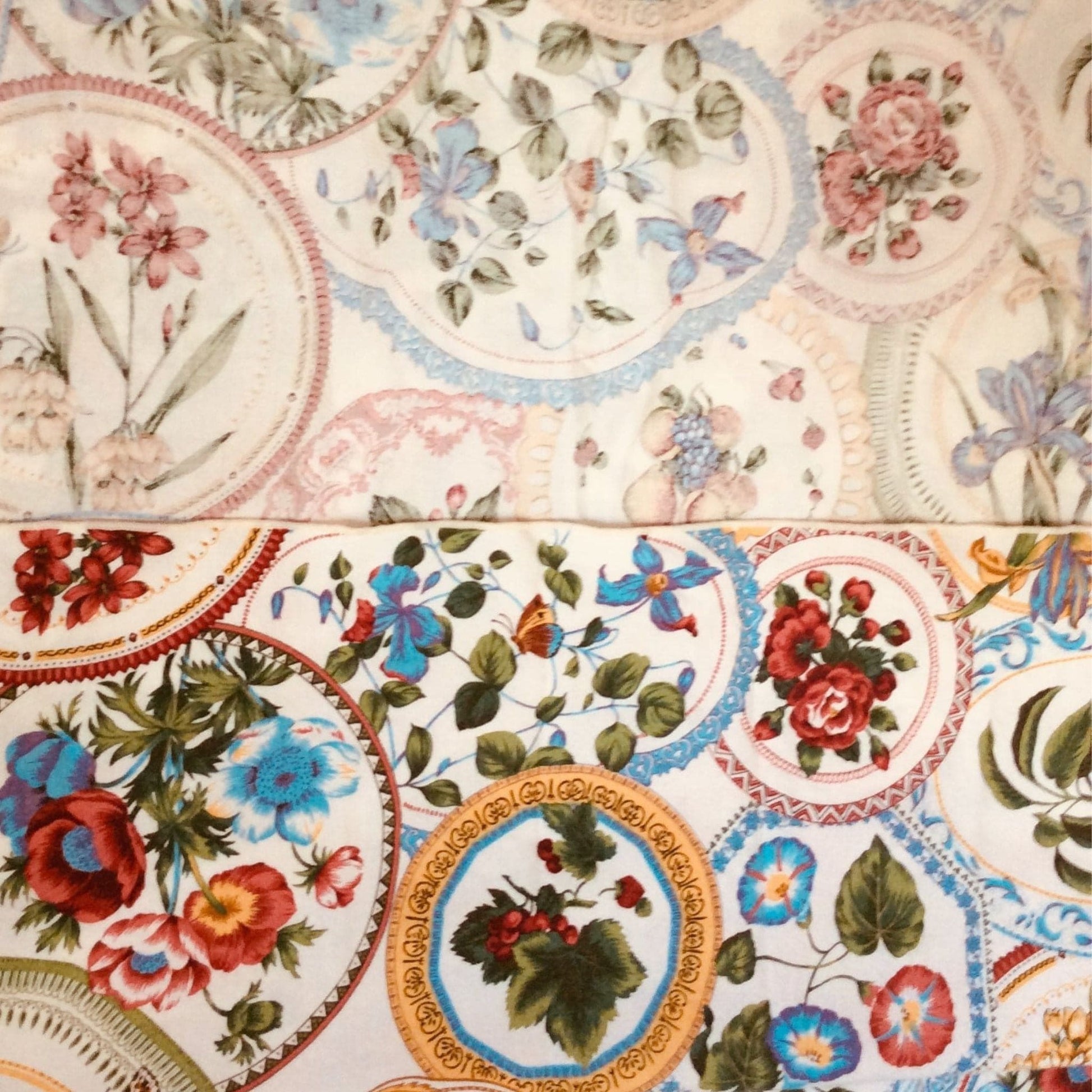 Vintage Cottage Tablecloth