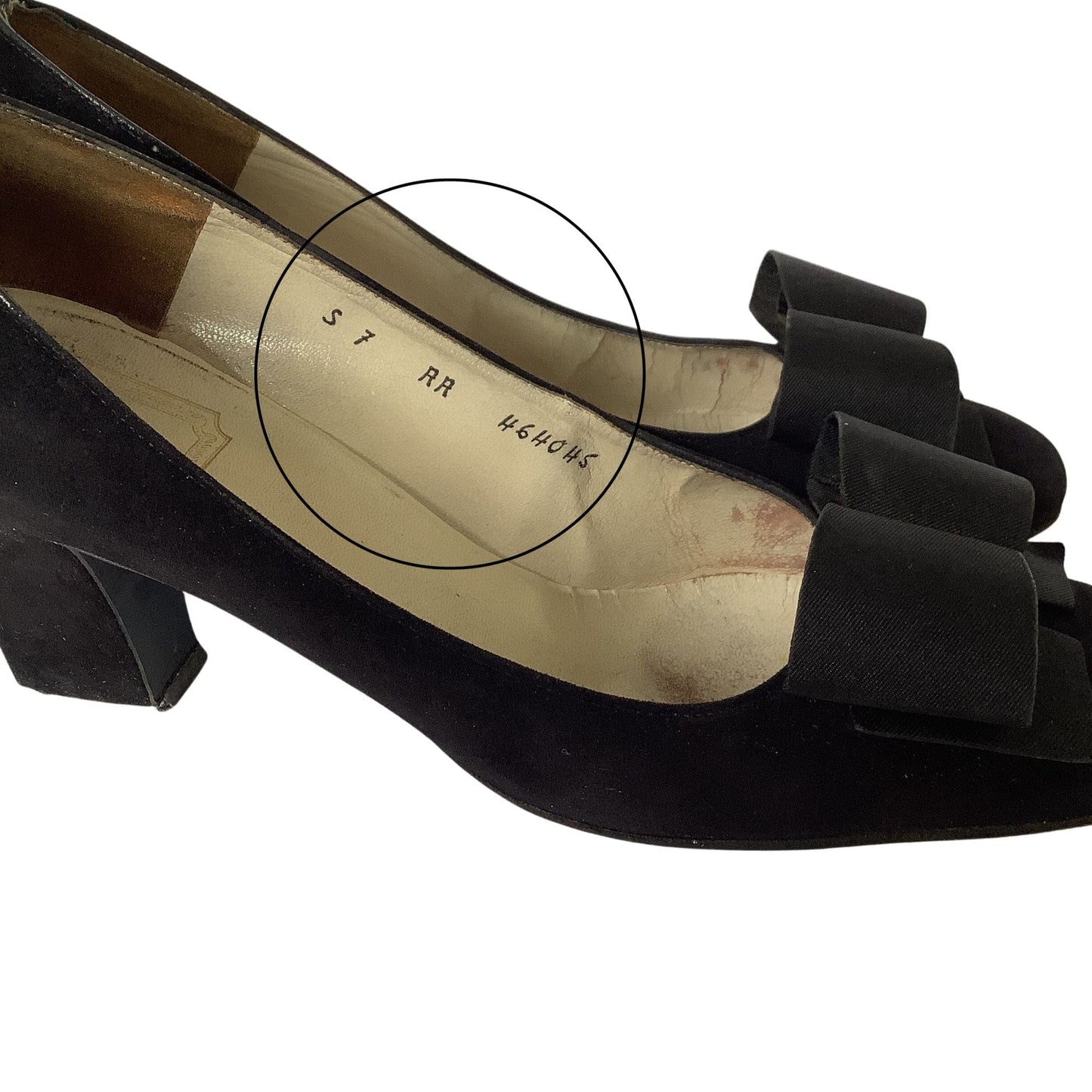 Vintage Dior Black Heels