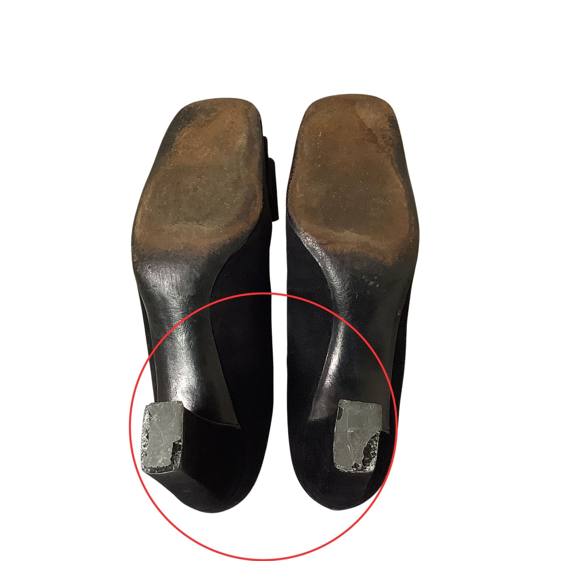 Vintage Dior Black Heels