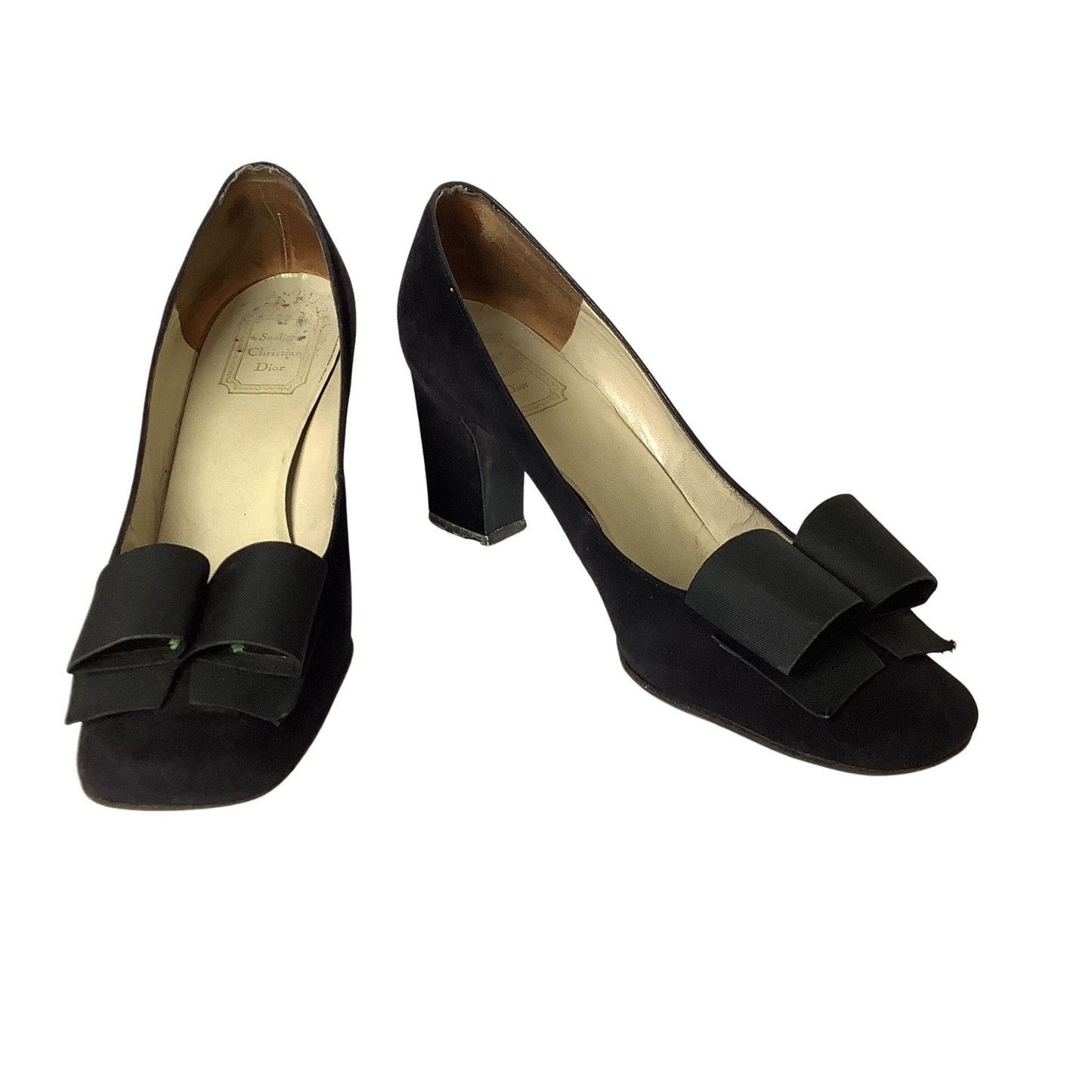 Vintage Dior Black Heels