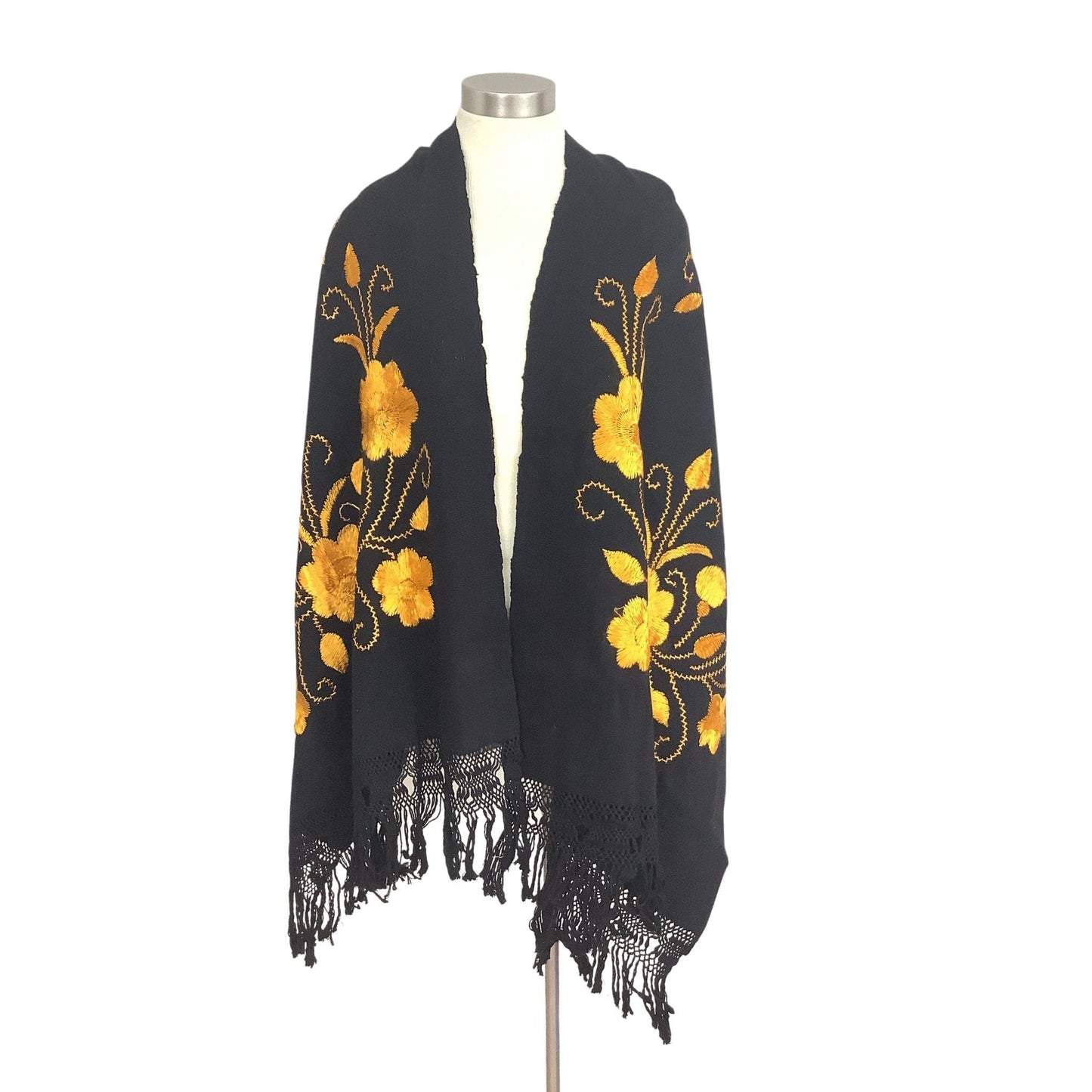 Vintage Embroidered Shawl