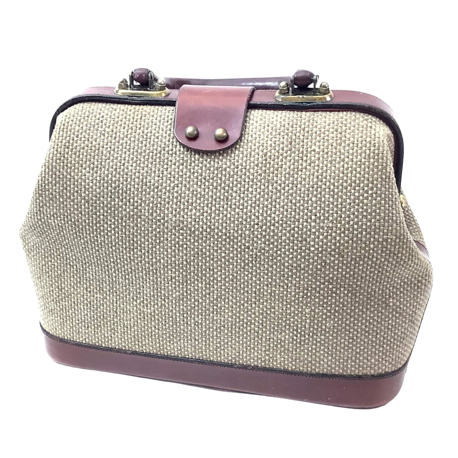 Back view of Vintage Etienne Aigner Satchel