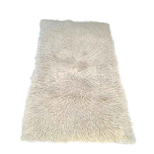 Vintage Flokati Area Rug