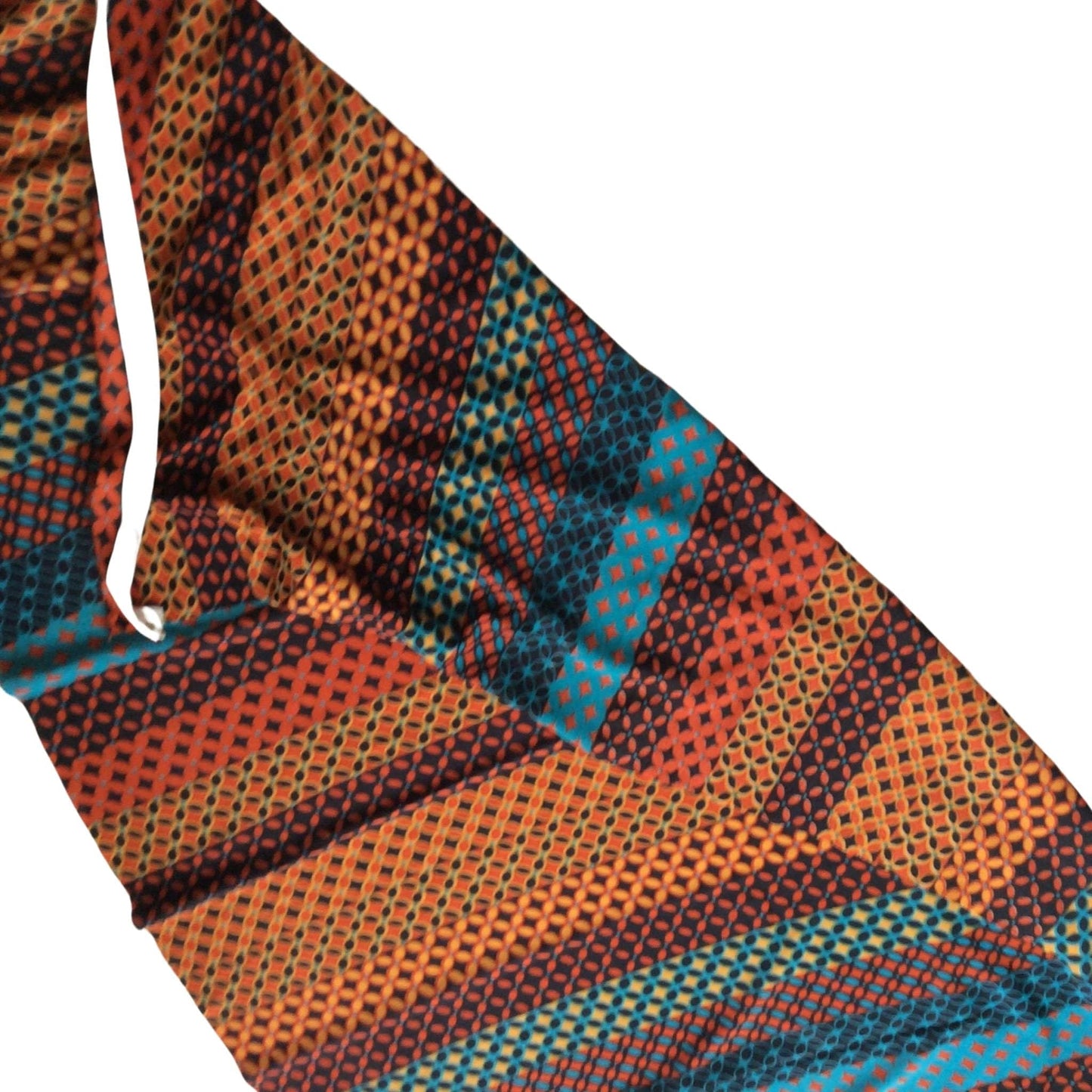 Vintage Geometric Polyester