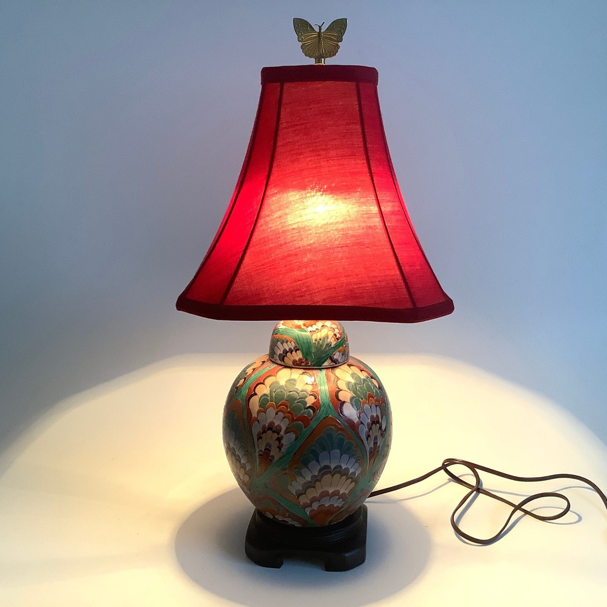 Vintage Ginger Jar Lamp