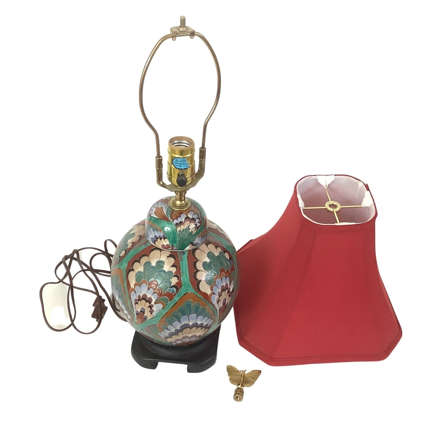 Vintage Ginger Jar Lamp