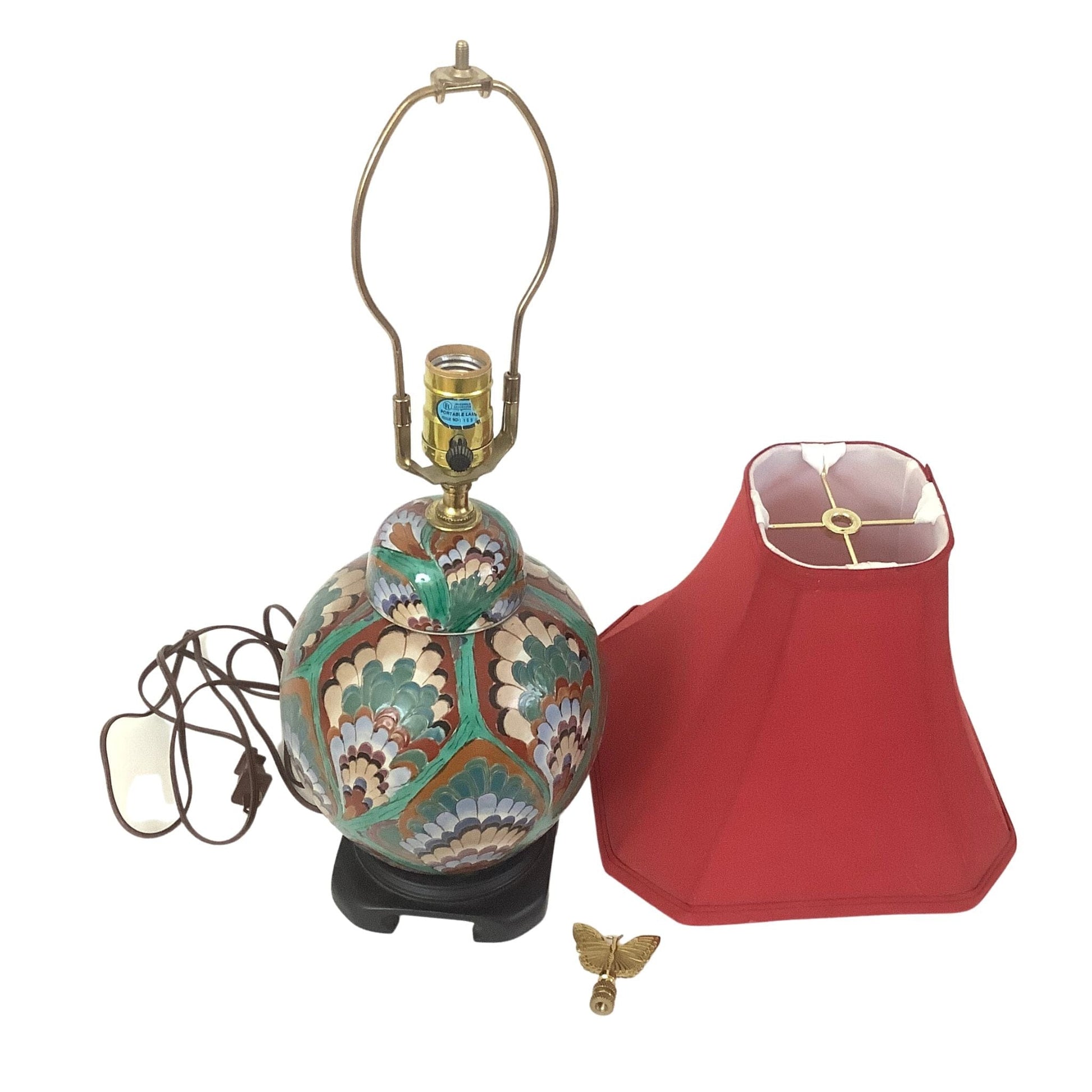 Vintage Ginger Jar Lamp